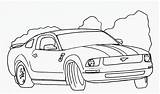 Mustang Coloring Pages Printable Kids sketch template