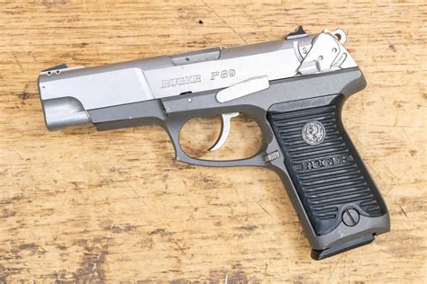 ruger p mm police trade  pistol sportsmans outdoor superstore