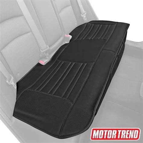 motor trend universal car seat cushion  rear bench padded black
