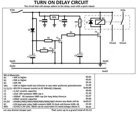 time delay relay wiring diagram wiring diagram  schematic
