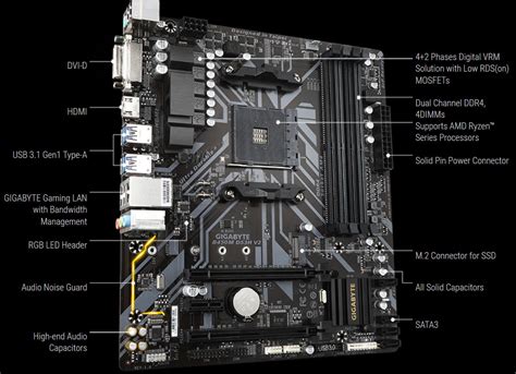 gigabyte bm dsh  motherboard ubicaciondepersonascdmxgobmx