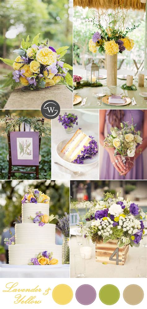 10 romantic spring and summer wedding color palettes for