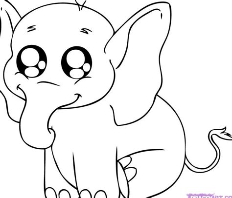 cute baby animals colouring pages