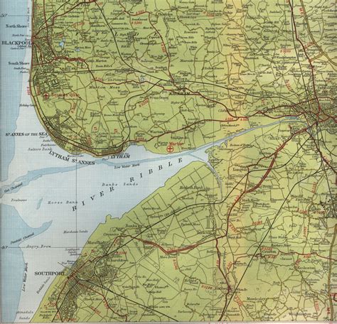 lytham map