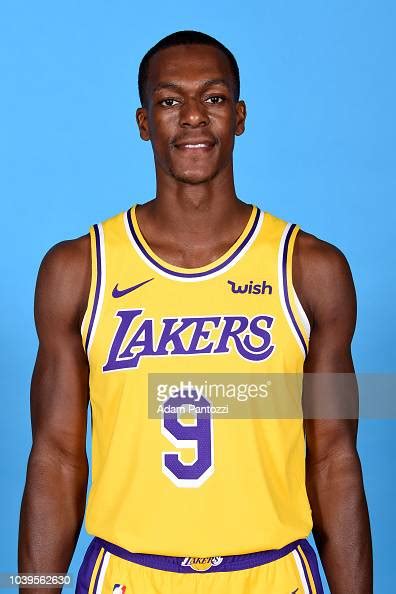 Rajon Rondo Of The Los Angeles Lakers Poses For A Headshot During