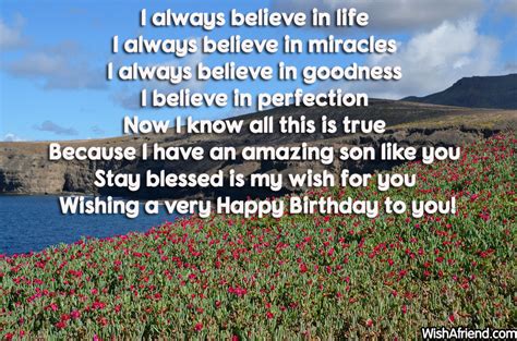 birthday wishes  son page