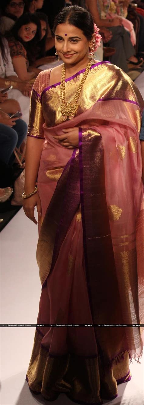 Wedding And Jewellery Vidya Balan Saree Collection With