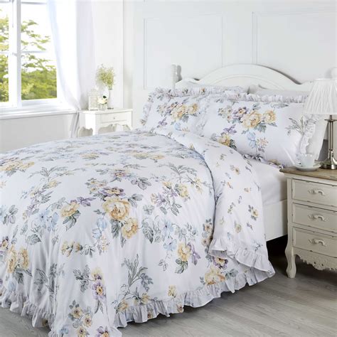 floral quilt duvet cover set bedding bed set single double king country