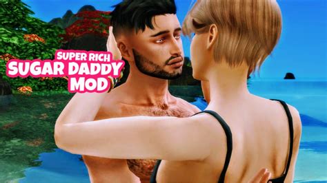 The Sims 4 Super Rich Sugar Daddy Sugar Life Mod Youtube