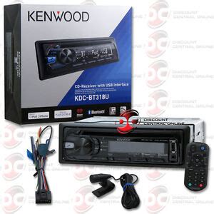 kenwood kdc btu din car audio mp cd player  bluetooth pandora control ebay