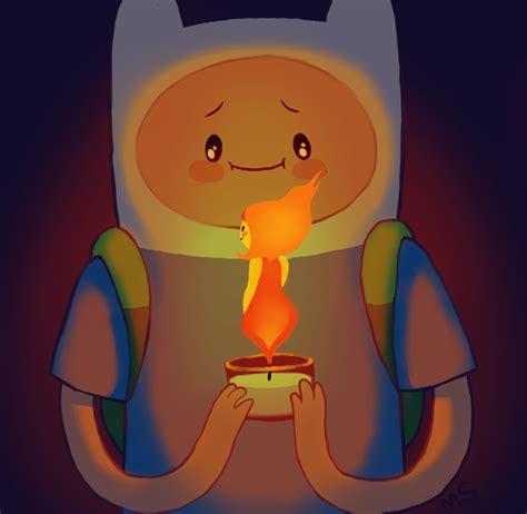 Candlelight Adventure Time With Finn And Jake Fan Art