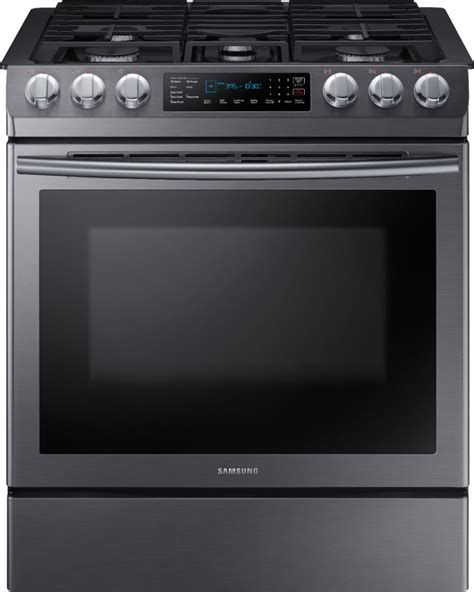 samsung  cu ft  cleaning   gas convection range