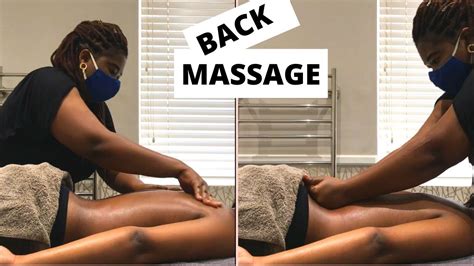 African Asmr Back Massage Youtube