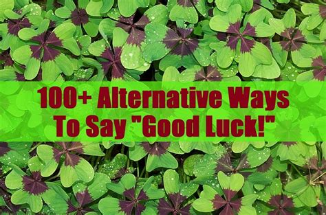 Best Way To Wish Someone Good Luck