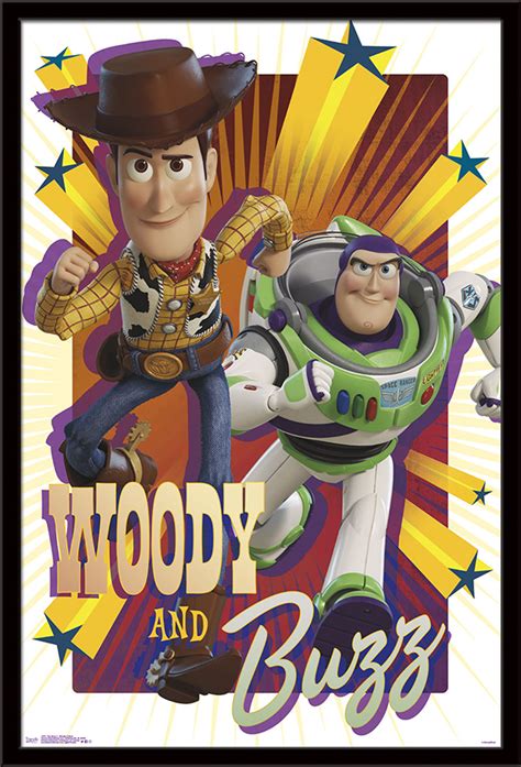 Toy Story 4 Woody And Buzz Poster