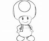 Toad Yoshi Sketch Coloringhome sketch template