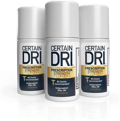 dri prescription strength clinical antiperspirant deodorant