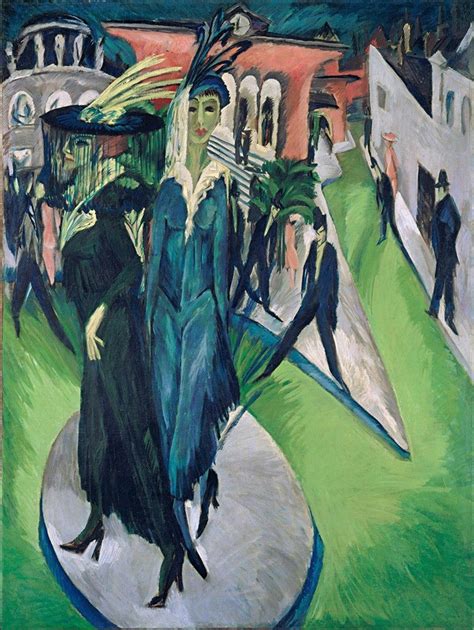 foto potsdamer platz  ernst ludwig kirchner expresionismo en berlin