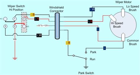 wiper motor wiring diagram home wiring diagram