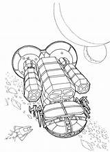 Coloring Transport Interplanetary Appliances Vehicles Future Pages sketch template