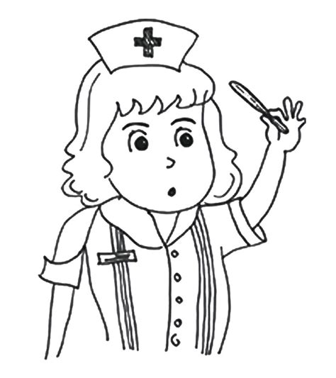 doctor coloring sheets  toddlers images