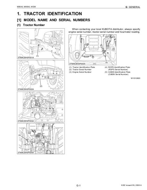 kubota   tractor service manual