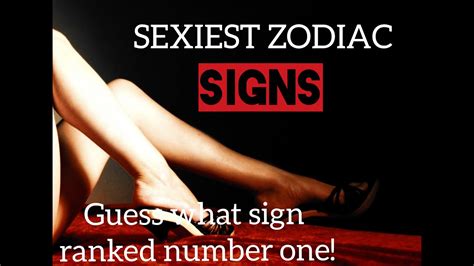 sexiest zodiac signs full hd youtube