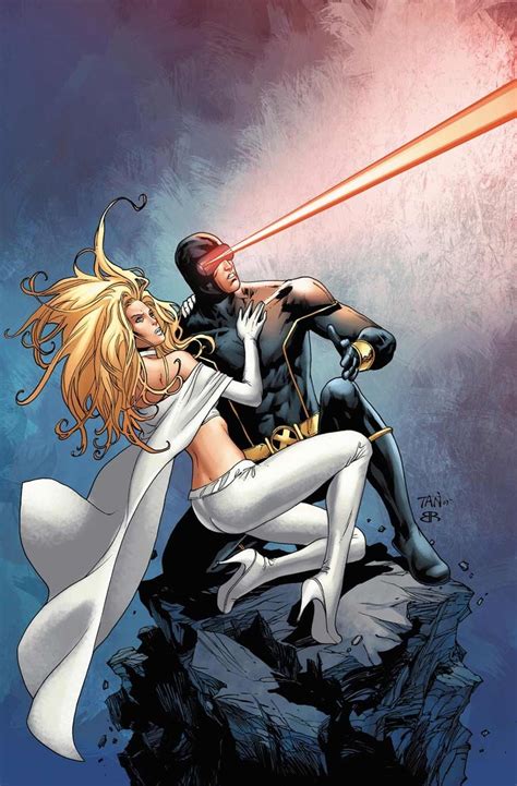 cyclops and emma frost by billy tan marvel pinterest inspiration psylocke and tans