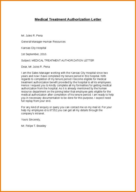 medical release letter template