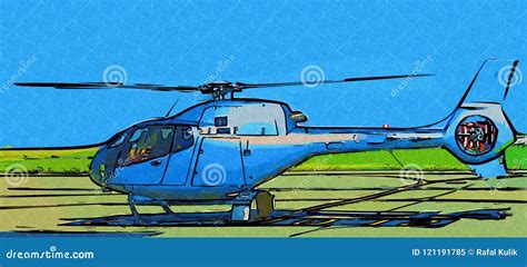 military helicopter art design illustration abstract drawing stock