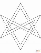 Hexagram Unicursal Star Coloring Point Sacred Pages Wikipedia Geometry Tattoos Celtic Symbol Symbols Shapes Tattoo Gothic Occult Bmth Horizon Bring sketch template