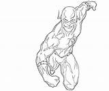 Flash Superheroes Coloring Pages Printable sketch template