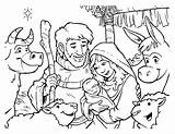 Nativity Coloring Pages Scene Precious Moments Depiction Cartoon Getcolorings Color Printable sketch template