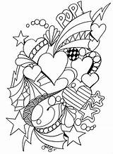 Coloring Pages Shape Adult sketch template
