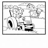 Coloring Tractor Pages Farm Animals Agriculture Farmer Trailer Printable Cow Preschool Drawing Animal Crafts Getdrawings Getcolorings Sheets Color Activities Diy sketch template