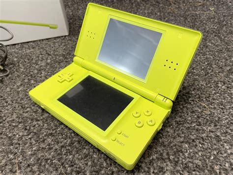 Nintendo Ds Lite Lime Green In Original Box Untested But Looks To Be