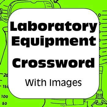 lab equipment  science tools crossword puzzle  images lab equipment science tools