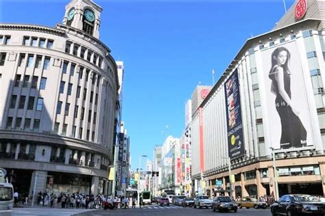 ginza tokyos  popular shopping district   visit places