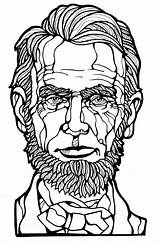Abraham Coloring Lincoln Pages Printable Books Popular sketch template