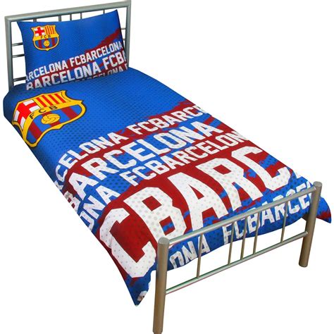 buy fc barcelona  single duvet cover bedding set  cheap price  alibabacom