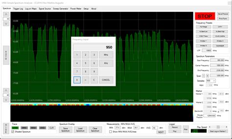vmas satellite blog vma simple spectrum analyser frequency input changed  support