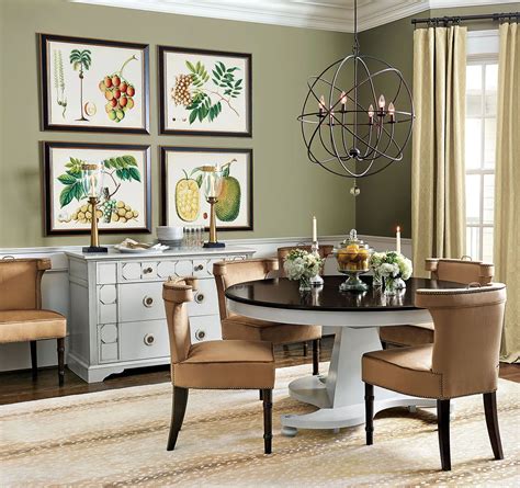 earth tone paint colors  dining room