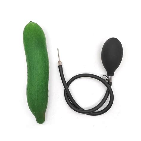 vegetables sex vibrator g spot inflatable detachable butt plug