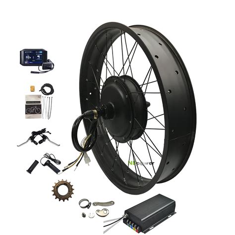 electric bicycle kit fat tire qs motor  snow  bike kit    smart