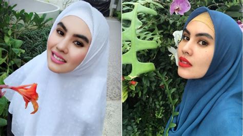 Fotonya Sebelum Berhijab Ditayangkan Oleh Satu Acara Tv Kartika Putri