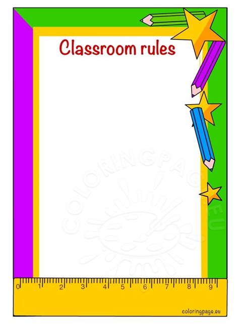 classroom school rules editable template printable cl vrogueco