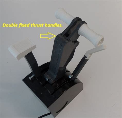 set   single thust handle  reverses  speedbra