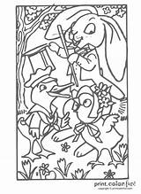 Parade Easter Animals Little sketch template