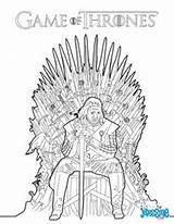 Thrones Game Stark Coloriage Games sketch template