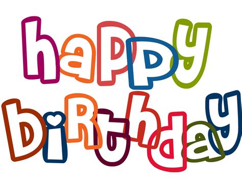 happy birthday clip art  clip art library